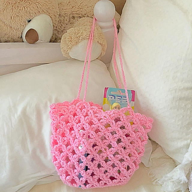 Lochie(ロキエ)のfrill knit tote レディースのバッグ(トートバッグ)の商品写真