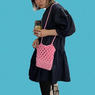 ロキエ(Lochie)のfrill knit tote(トートバッグ)