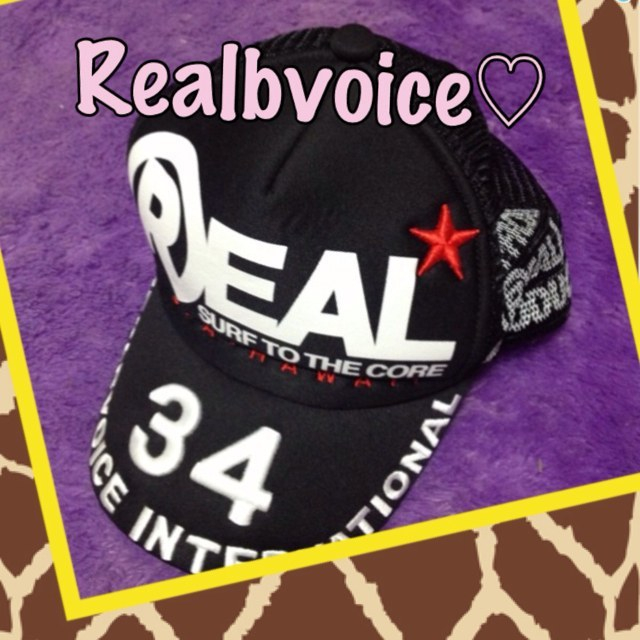 RealBvoice(リアルビーボイス)のRealBvoice♡cap送込830円 レディースの帽子(キャップ)の商品写真