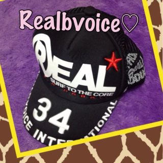 リアルビーボイス(RealBvoice)のRealBvoice♡cap送込830円(キャップ)