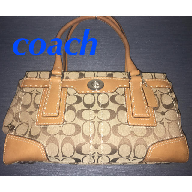 レスポートサック【coach】ショルダーバッグ  シグネチャー ☆