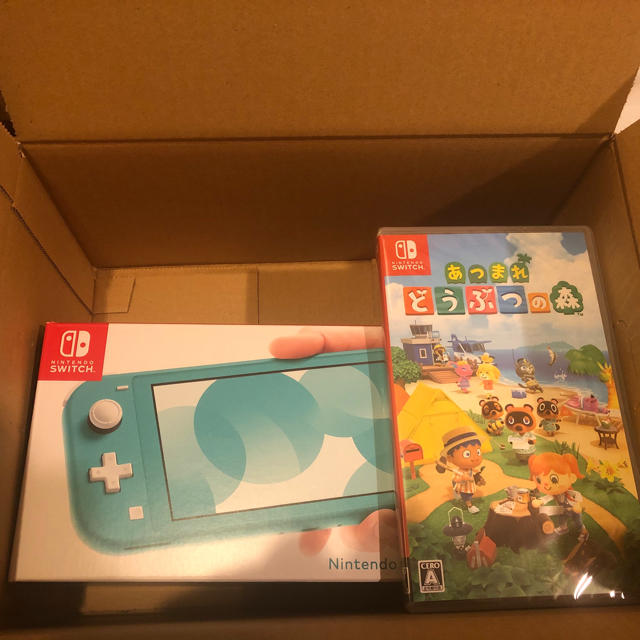 Nintendo Switch♡あつ森デザイン(ゲームソフト付き)値下げOK