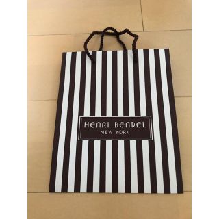 ヘンリベンデル(Henri Bendel)のヘンリベンデル　ショッパー(ショップ袋)