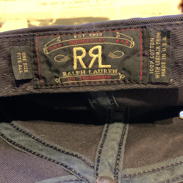 RRL(ダブルアールエル)の【ヤオチャン様 専用 】RRL 90s 初期 キャップ ダブルアールエル  メンズの帽子(キャップ)の商品写真