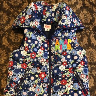 アナップキッズ(ANAP Kids)のＡＮＡＰキッズ　ダウンベスト110センチ(ジャケット/上着)