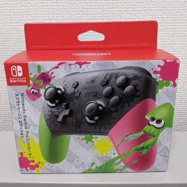 Nintendo Switch Proコントローラ スプラトゥーン2エディション