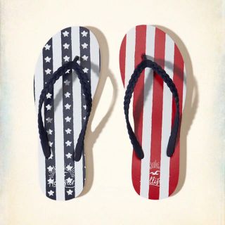 ホリスター(Hollister)の★Hollister 【24.0cm】大人気のレディース夏新作ビーチサンダル(ビーチサンダル)