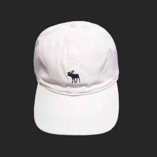 アバクロンビーアンドフィッチ(Abercrombie&Fitch)の★新品★アバクロンビー&フィッチ★アイコンツイルキャップ (White)(キャップ)