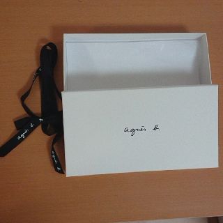 アニエスベー(agnes b.)のagnes b. アニエスベー 長財布 空箱 リボン付き(その他)