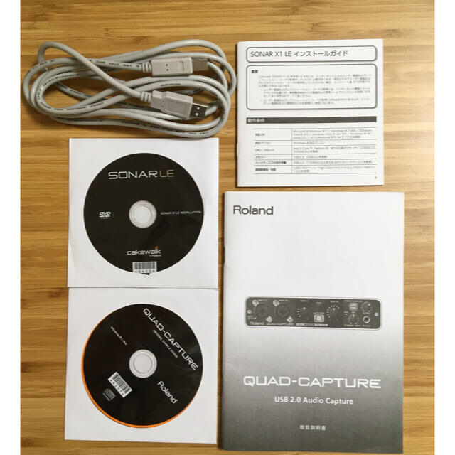 Roland(ローランド)の【専用】オーディオインターフェース　Roland  QUAD-CAPTURE 楽器のDTM/DAW(オーディオインターフェイス)の商品写真