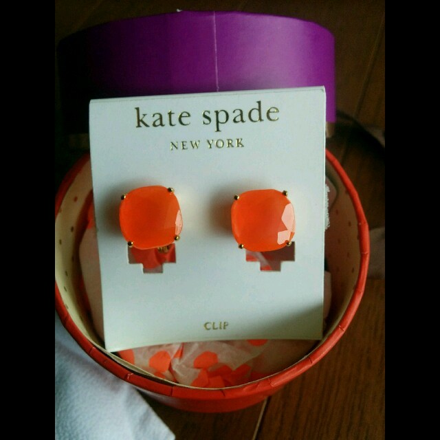 kate spade new york(ケイトスペードニューヨーク)の【新品】ケイト・スペード☆イヤークリップ レディースのアクセサリー(イヤリング)の商品写真