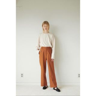 マウジー(moussy)のmoussy  LONG SLEEVE PONTE TEE(カットソー(長袖/七分))