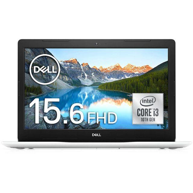 DELL(デル)の新品 DELL 15.6FHD/i3/4GB/1TB/DVD/WiFi 白 4台 スマホ/家電/カメラのPC/タブレット(ノートPC)の商品写真