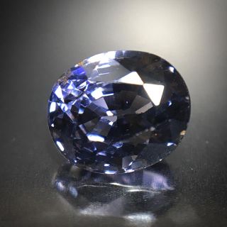 氷塊を想起させるピュアな輝き 1.8ct UP 天然バイオレット スピネル(リング(指輪))