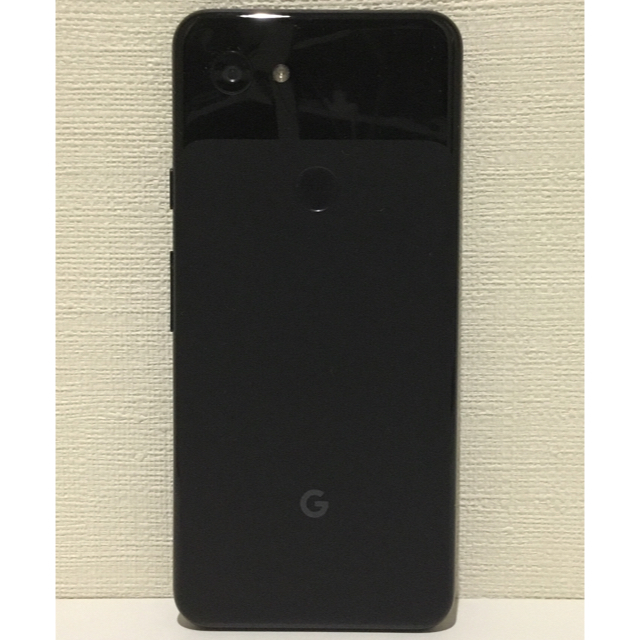 ANDROID(アンドロイド)の【ジャンク ・超美品】Google Pixel 3a ブラック（G020H） スマホ/家電/カメラのスマートフォン/携帯電話(スマートフォン本体)の商品写真