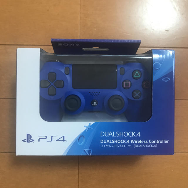 デュアルショック4【新品 未開封】PS4 コントローラー CUH-ZCT2J12 ウェイブ・ブルー