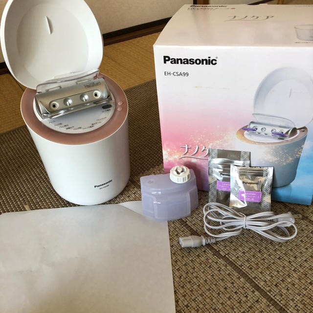 Panasonic スチーマー ナノケア EH-CSA99-P 買蔵 スマホ/家電/カメラ