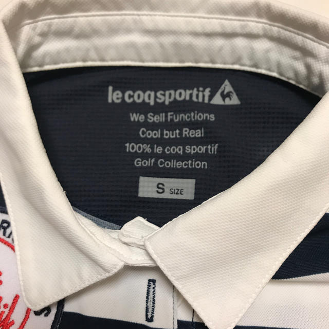 le coq sportif(ルコックスポルティフ)のlecoq ゴルフウェア　ポロシャツ値下げ スポーツ/アウトドアのゴルフ(ウエア)の商品写真