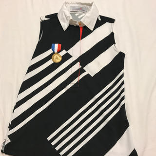 ルコックスポルティフ(le coq sportif)のlecoq ゴルフウェア　ノースリーブのポロシャツ(ウエア)