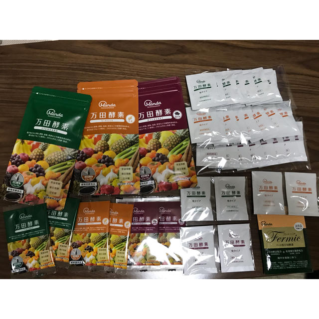 万田酵素　サンプルセット 食品/飲料/酒の健康食品(その他)の商品写真