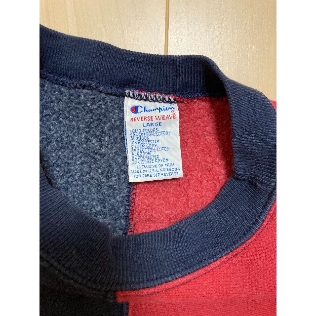 美品 champion reverse weave USA製 刺繍タグ 90s