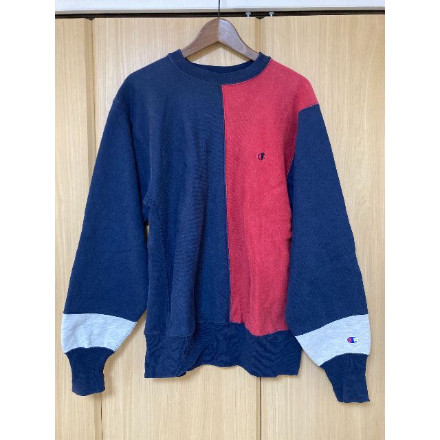 美品 90s  刺繍タグ champion リバースウィーブ