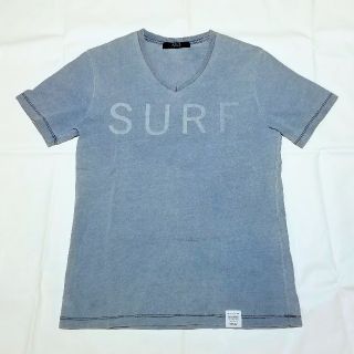 アズールバイマウジー(AZUL by moussy)の【送料無料】アズール インディゴ デニム Tシャツ サーフ SURF(Tシャツ/カットソー(半袖/袖なし))