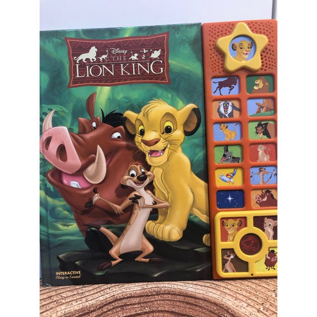 ディズニー　日本未発売　絶版　ライオンキング　Lion  King 英語　絵本