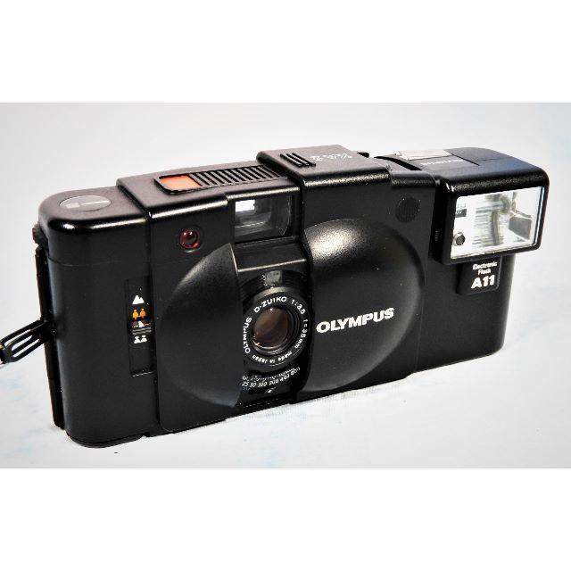 即納対応 オリンパス「OLYMPUS XA2＋A11 ストロボ」完動極美品