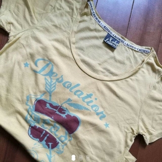 ロデオクラウンズ(RODEO CROWNS)のロデオ　Ｔシャツ　プリントＴ(Tシャツ(半袖/袖なし))