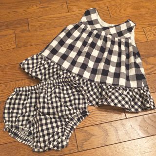 ベビーギャップ(babyGAP)のbabyGAP♡ノースリブラウス＆パンツ(ブラウス)