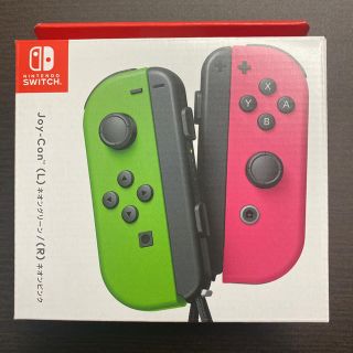 Nintendo JOY-CON (L)/(R) ネオングリーン　ネオンピンク(その他)