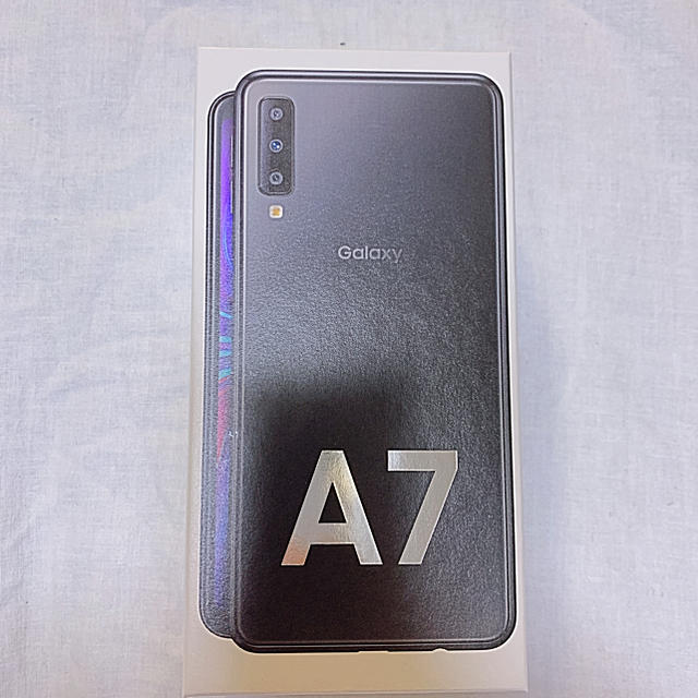 Galaxy A7 ギャラクシー a7 ブラック 64GB SIMフリー 速くおよび自由な