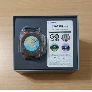 新品・未使用☆CASIO☆PRO TREK Smart☆WSD-F30☆オレンジ(腕時計(デジタル))