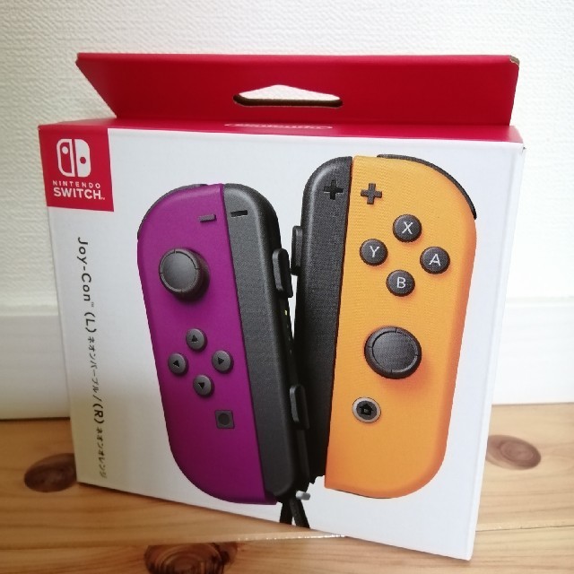 新品未開封　任天堂　Joy-Con(L) ネオンパープル 左　ジョイコン