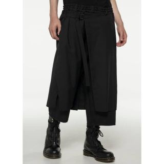 YOHJIYAMAMOTO REGULATION 巻きスカートパンツ 日本新作 www.m