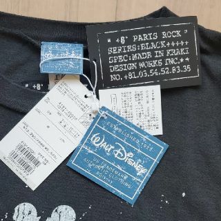 プラスエイトパリスロック(+8 paris rock)の+8 PARIS ROCK プラスエイトパリスロック ディズニーコラボTシャツ(Tシャツ/カットソー(半袖/袖なし))