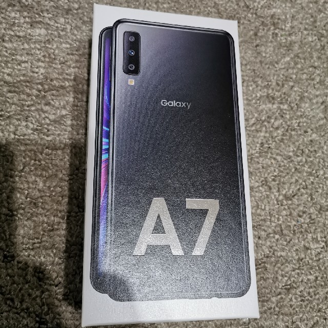 【新品未開封】Galaxy A7 64GB ブラック
