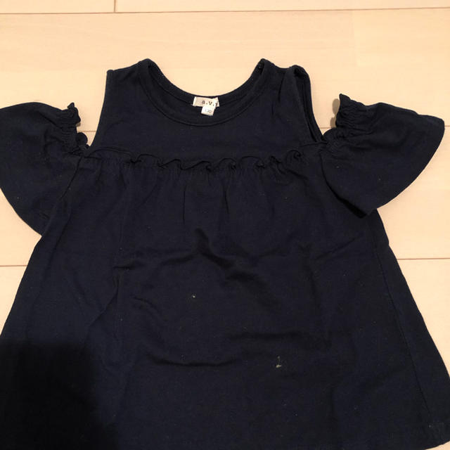 a.v.v(アーヴェヴェ)のavv トップス  130 キッズ/ベビー/マタニティのキッズ服女の子用(90cm~)(Tシャツ/カットソー)の商品写真