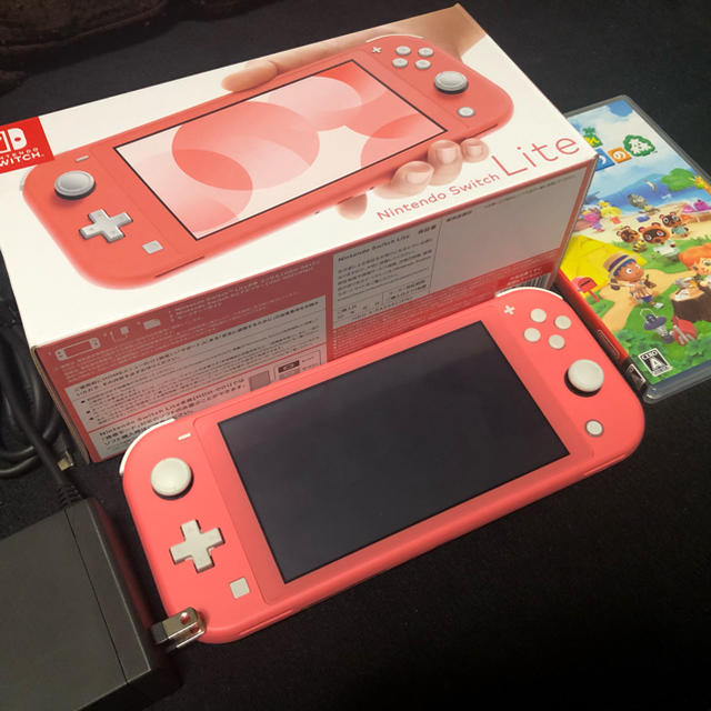 【美品】Nintendo Switch Lite コーラル 本体セット