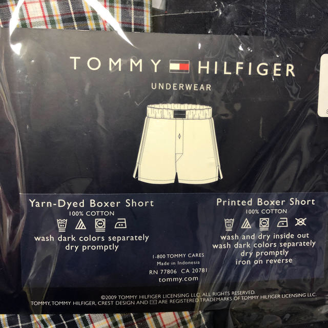 TOMMY HILFIGER(トミーヒルフィガー)のTommy トランクスセットC メンズのアンダーウェア(トランクス)の商品写真