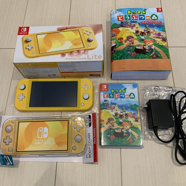 中古美品】Nintendo switch ライト&あつまれどうぶつの森ソフト他 【は