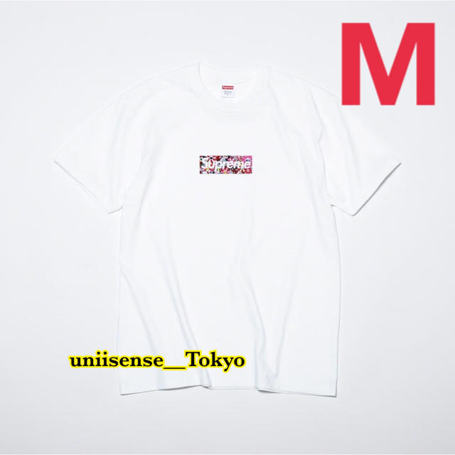 限定正規新品 Supreme COVID-19 box logo 村上隆 M