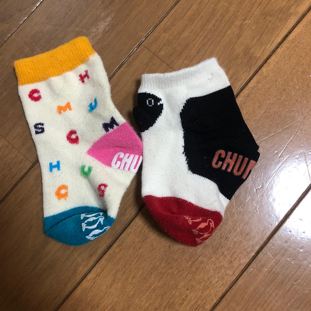 CHUMS(チャムス)のchums靴下　新生児用2組 キッズ/ベビー/マタニティのこども用ファッション小物(靴下/タイツ)の商品写真