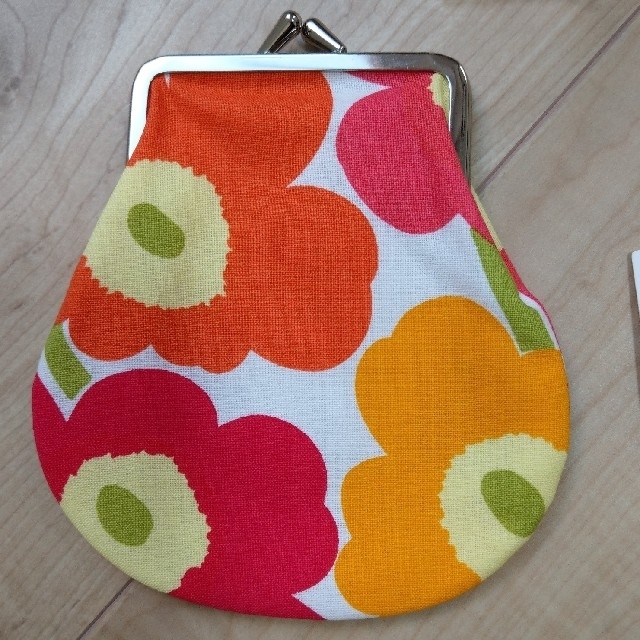 marimekko(マリメッコ)の[未使用品] marimekko　がま口財布 レディースのファッション小物(コインケース)の商品写真