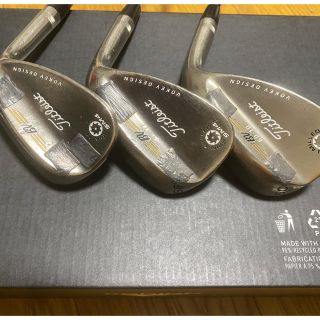 タイトリスト(Titleist)のタイトリスト　ウェッジSM4  3本セット(クラブ)