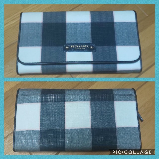 BURBERRY BLUE LABEL(バーバリーブルーレーベル)のブルーレーベルクレストブリッジ PVCバッグウォレット レディースのファッション小物(財布)の商品写真