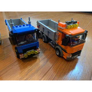 レゴ(Lego)のLEGO4434オレンジトラック　　LEGOトラック(積み木/ブロック)