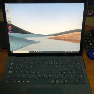 マイクロソフト(Microsoft)の【値下げ不可】surface laptop 3 コバルトブルー(ノートPC)