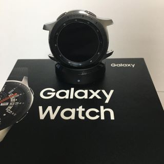 サムスン(SAMSUNG)の【美品】GALAXY WATCH 46mm Silver(腕時計(デジタル))